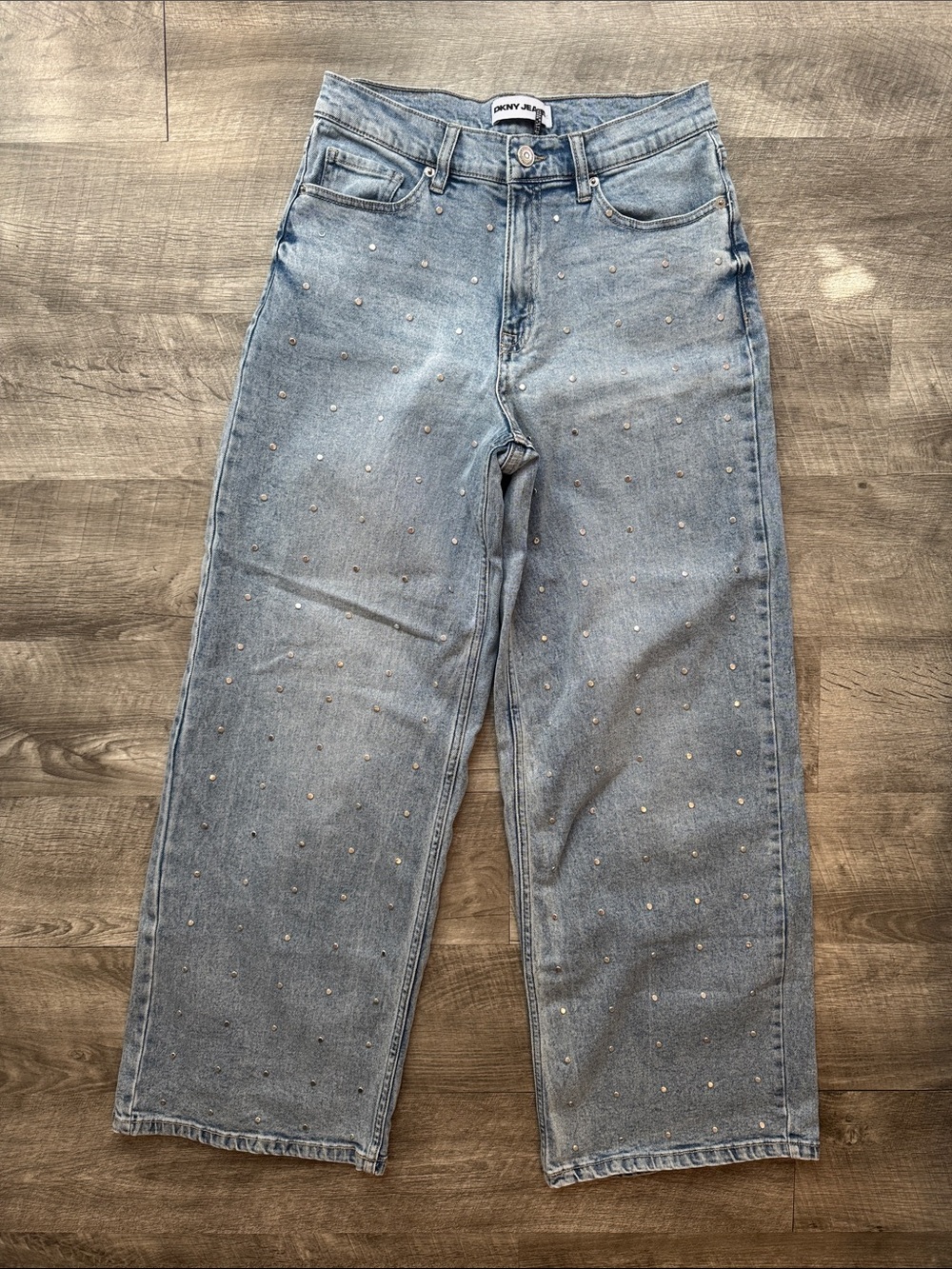 DKNY studded jeans